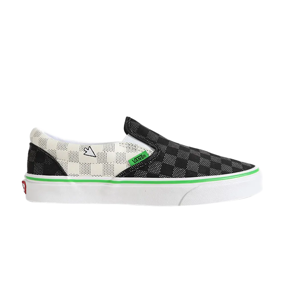 

Кроссовки Slip-On Vans, зеленый