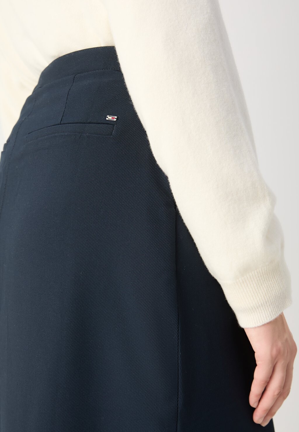 

Юбка А-силуэта BUTTON MIDI SKIRT Tommy Hilfiger, темно-синий