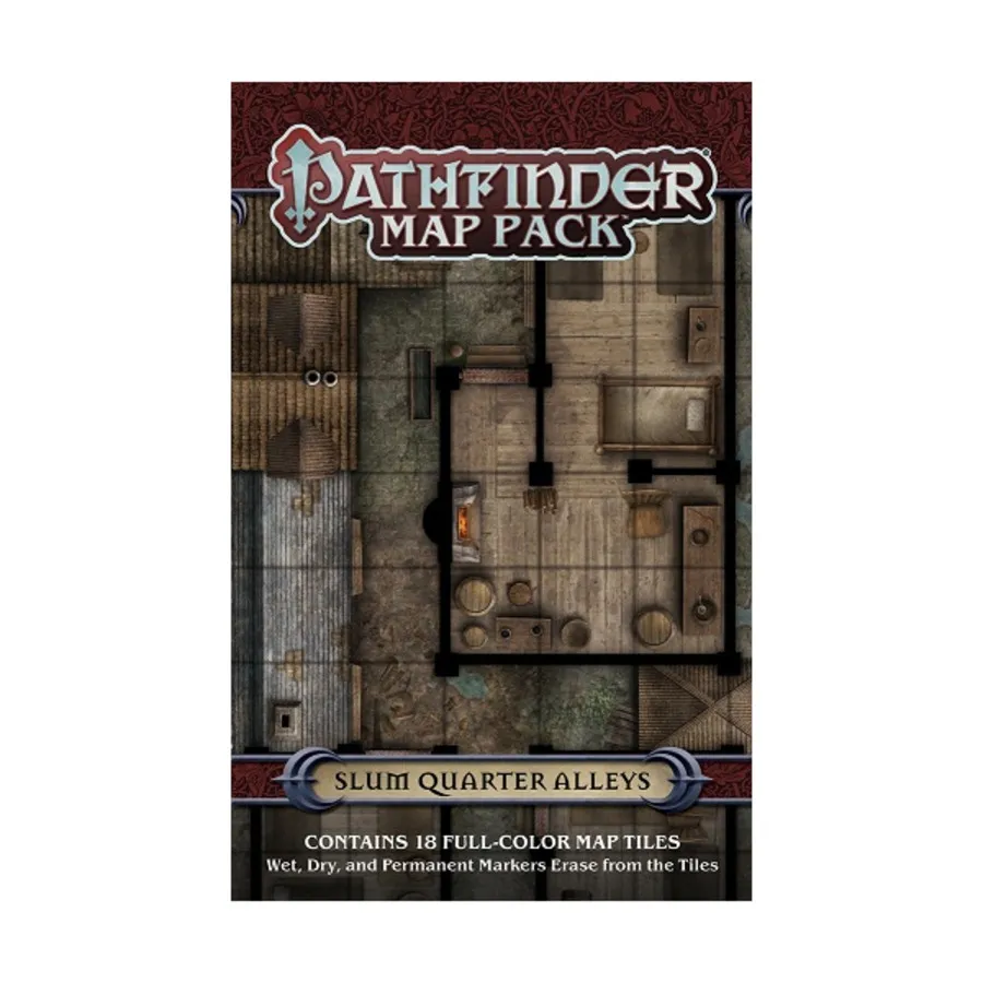 

Пакет карт — переулки квартала трущоб, GameMastery & Pathfinder - Map Packs - Countryside & Wilderness Locales