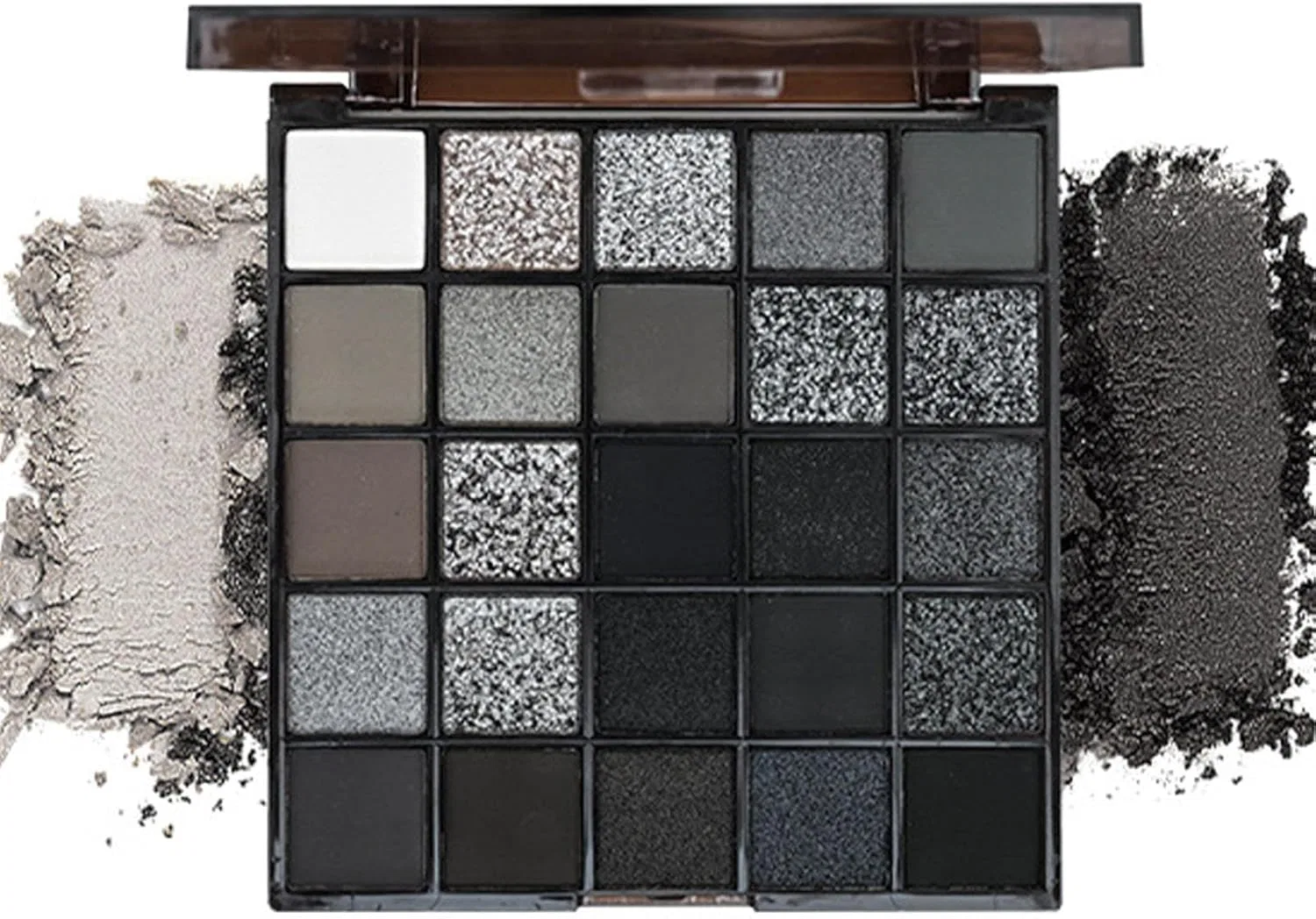 Тени для век Smokey Eye Shadow, 25 цветов, матовые и мерцающие, черные, для женщин и девушек