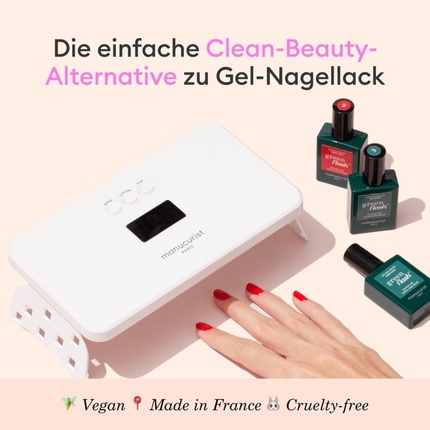 Набор гель-лаков Green Flash Slim от Manucurist с 36 Вт светодиодной лампой — фото 2