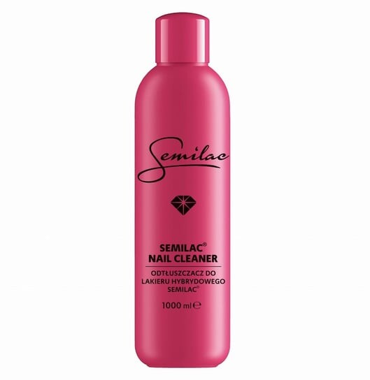 Моющая и обезжиривающая жидкость, 1000 мл Semilac, Cleaner Pure — фото 2