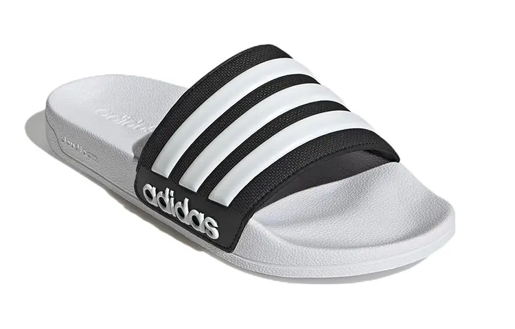 Шлепанцы ADILETTE SHOWER унисекс белые Adidas — фото 3