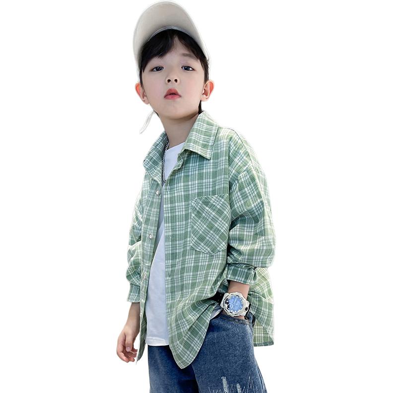 Рубашка с воротником Grade School Casual Shirts EASTERN CAMEL, хаки — фото 3