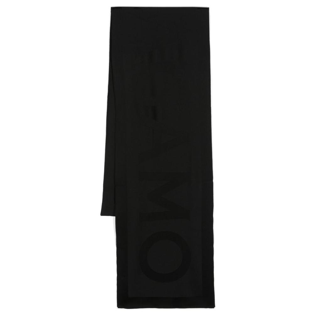 

Ferragamo Джерси шарф из верджинской шерсти, Black
