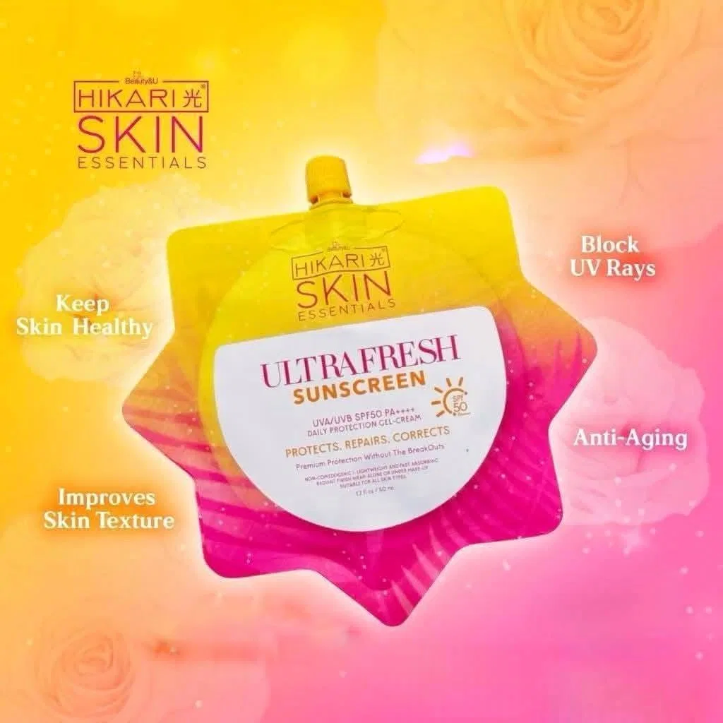 Солнцезащитный крем HikariSkin Essentials Ultra Fresh Sunscreen SPF 50, 50 мл Generic — фото 4