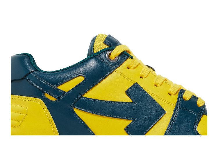 Кроссовки Off-White Off-White Out of Office Low 'Blue Yellow', желтый — фото 3
