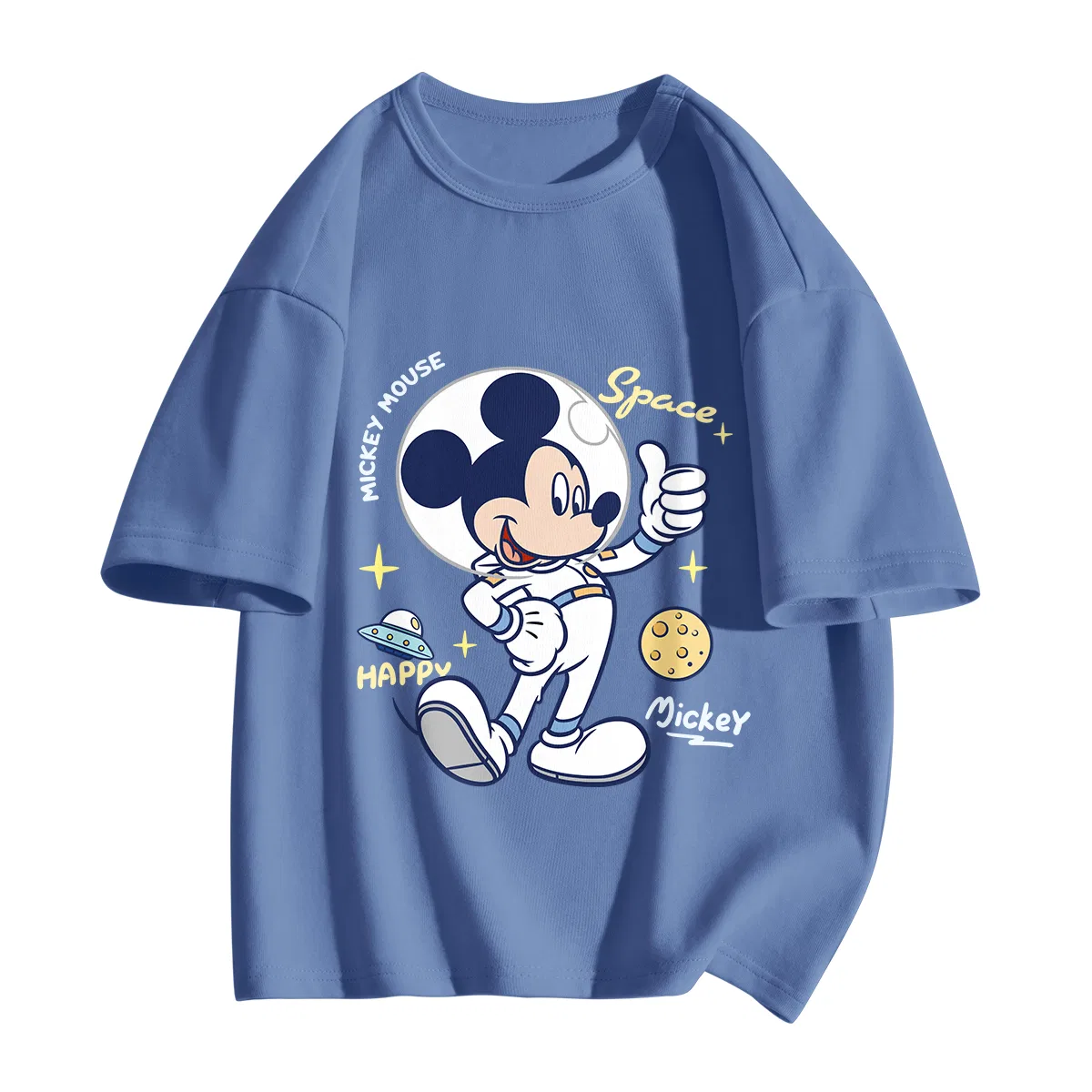 Футболка детская с Микки Маусом Disney голубая — фото 4