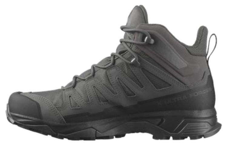 

SALOMON Кроссовки X Ultra 4 Forces Mid GTX с противоскользящим покрытием, износостойкие, средние, мужские, серо-черные