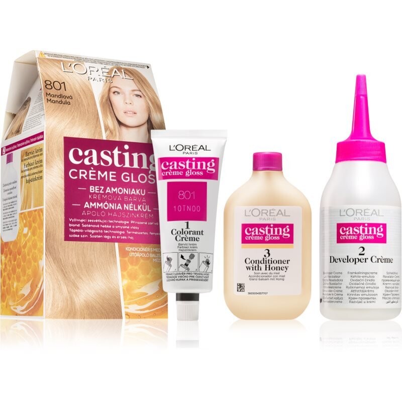 

Краска для волос L'Oreal Paris Casting Creme Gloss оттенок 801 Миндаль 1 шт L’Oreal Paris