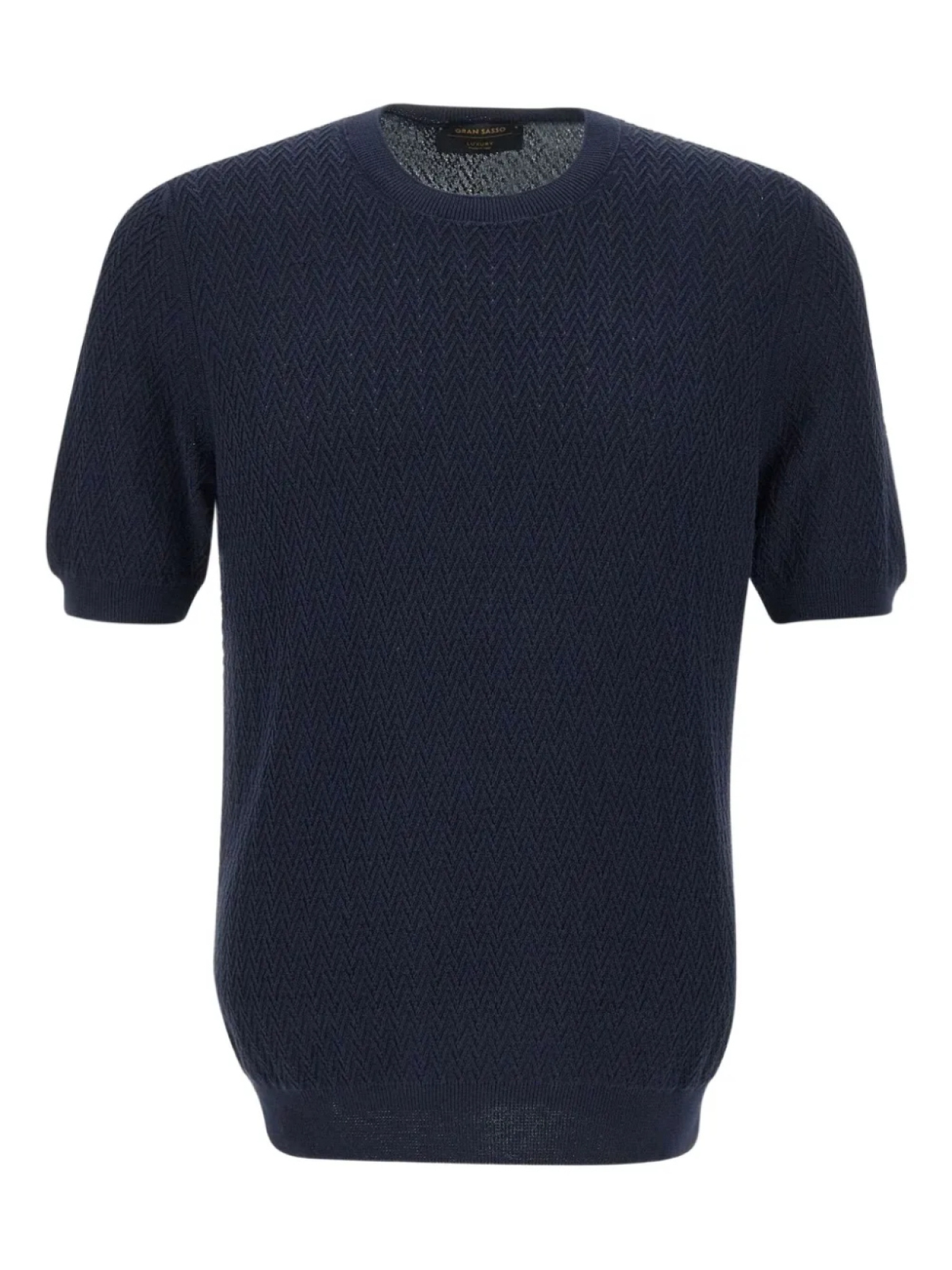 

Gran Sasso fine-knit Футболка, синий
