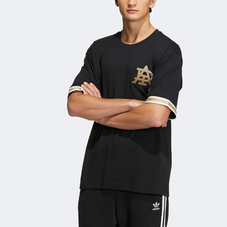 Футболка унисекс Adidas Originals, цвет Black — фото 2