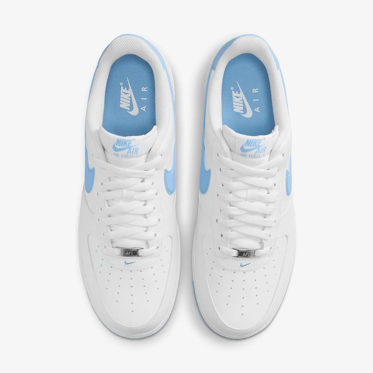 Мужские кроссовки Nike Air Force 1 '07 белого цвета FQ4296-100 — фото 4
