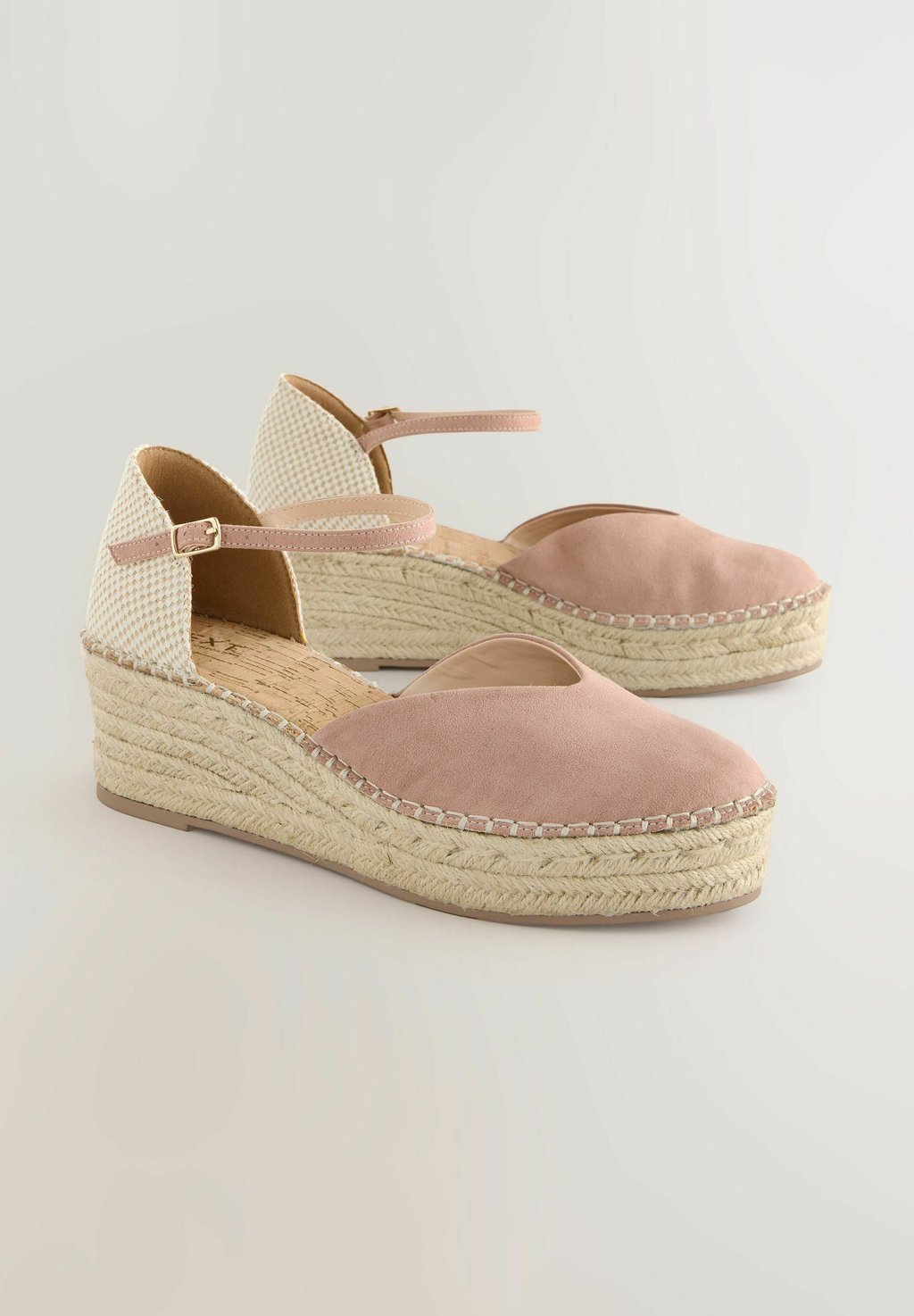 Босоножки на платформе STANDARD WIDE FIT - FOREVER COMFORT CLOSED TOE - Platform heels Next, цвет Mottled Pink — фото 2