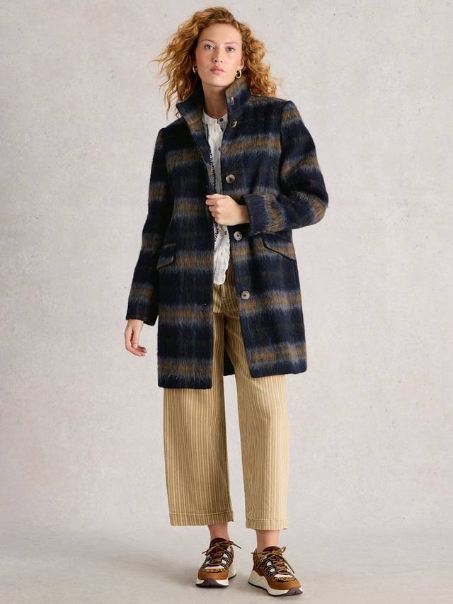 

Пальто в клетку Karla White Stuff, Blue/Multi