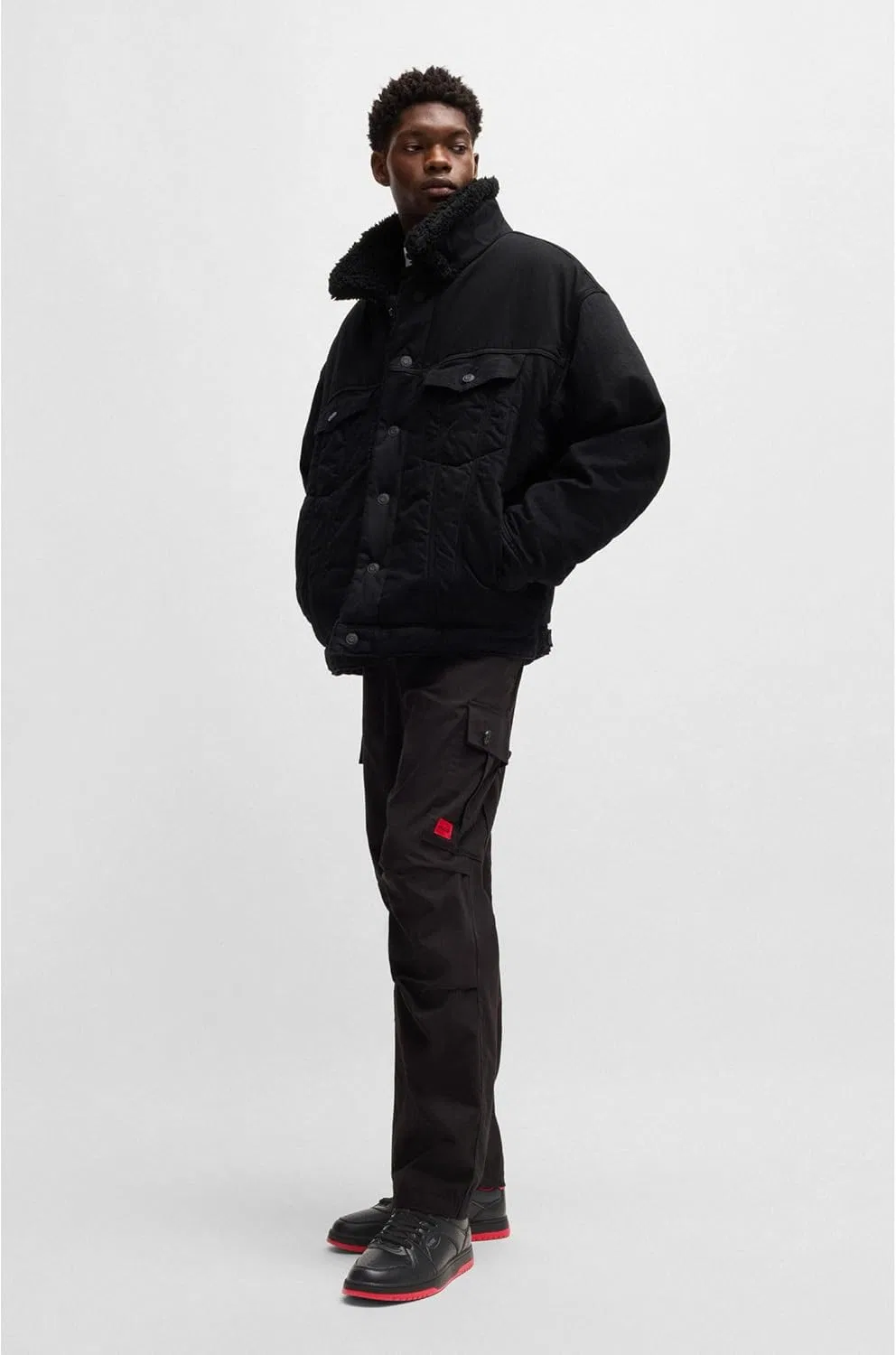 Кроссовки для тенниса Hugo Boss, Black — фото 2