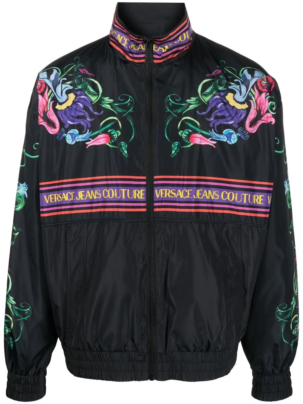

Куртка с графичным принтом Versace Jeans Couture, черный