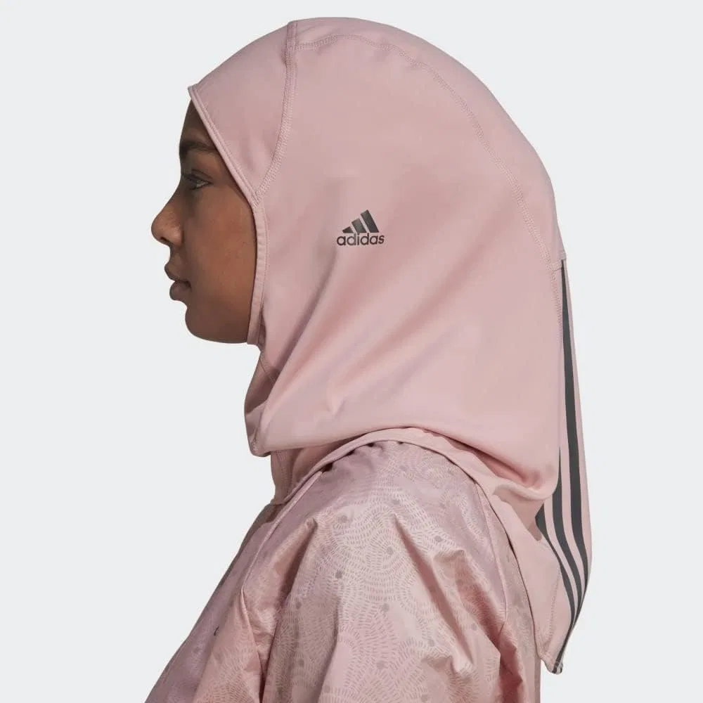 Женский спортивный хиджаб Run Icon 3-Stripes от adidas Adidas, Wonder Mauve — фото 3