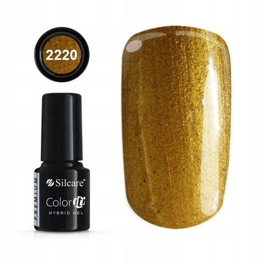 

Гибридный лак для ногтей, Color It Premium Gold 2220, 6 г Silcare