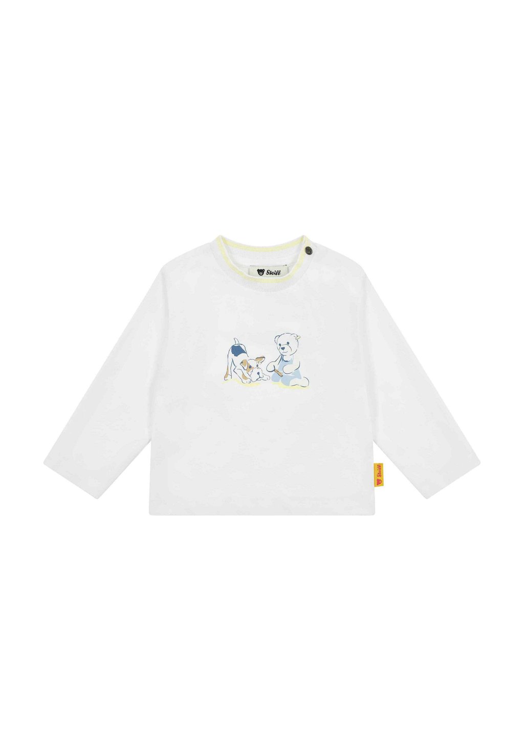 

Футболка с длинным рукавом SUMMER BREEZE Steiff, белый