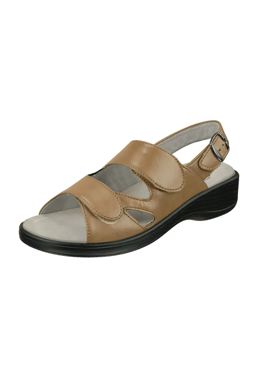 Сандалии Natural Feet "Cornelia" с удобной эластичной резинкой Sola, коричневый