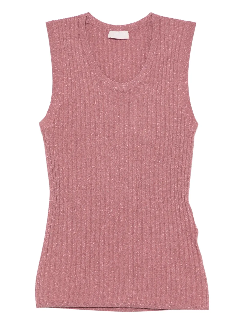 

Топ в рубчик Liu Jo, розовый