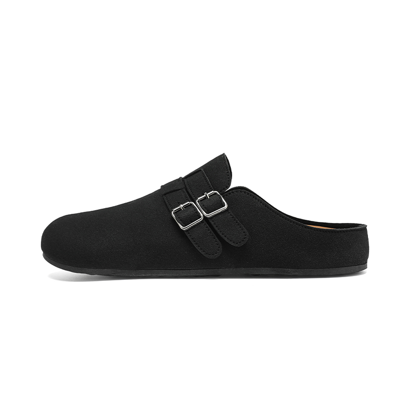 

Colorful Creations Мужские противоскользящие износостойкие закрытые тапочки черные, цвет Black