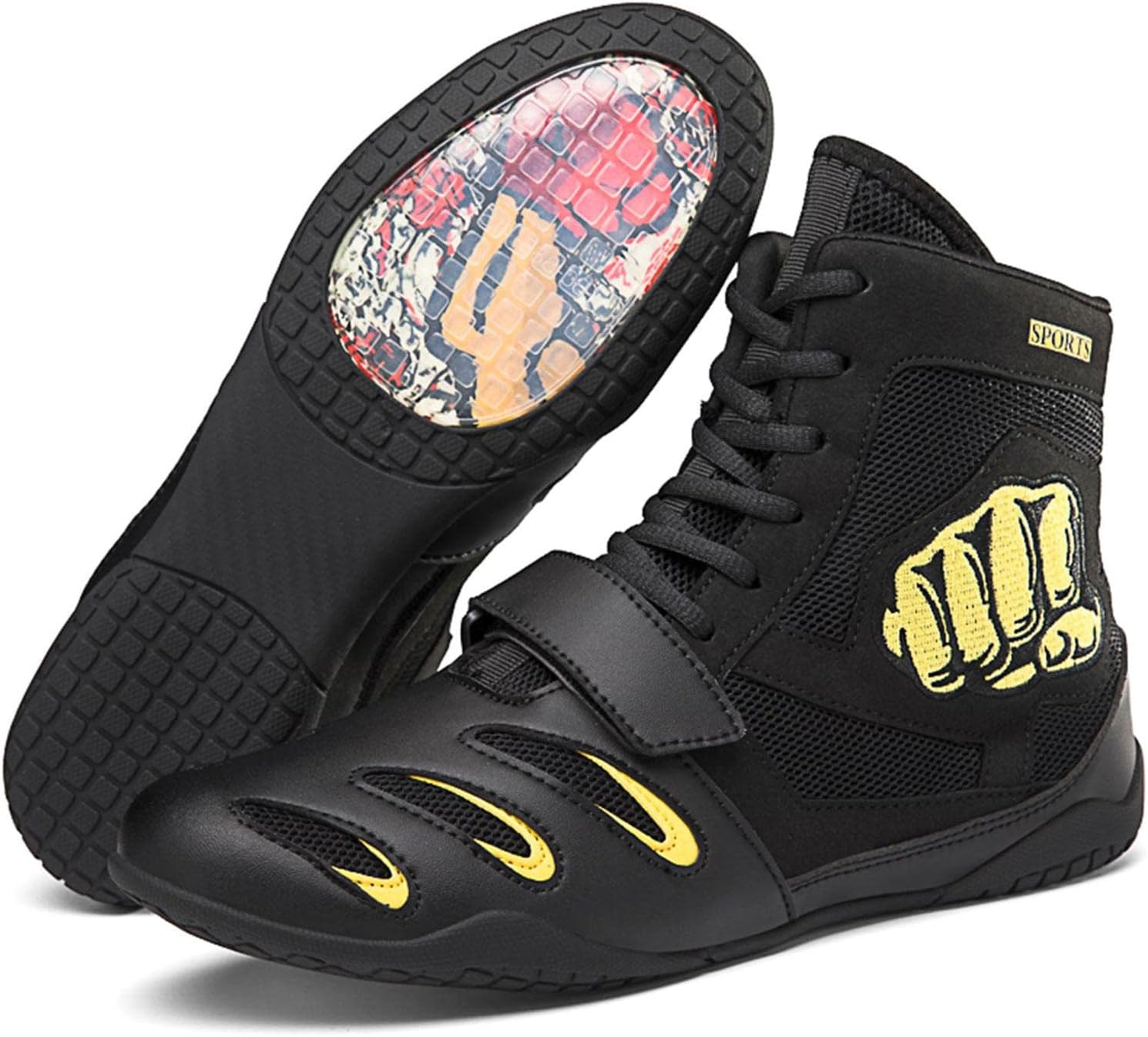 

Мужские боксерские кроссовки TECDOTO для боевых видов спорта, тренировочные кроссовки, боксерские тренеры, спортивные фитнес-кроссовки, легкие для бодибилдинга и тяжелой атлетики, ММА, серые, размер 9