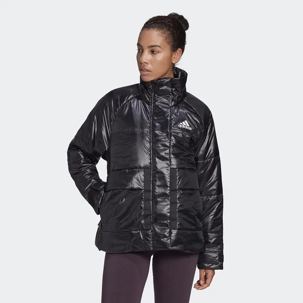 Куртка женская adidas, Glam on Jacket, Black — фото 2