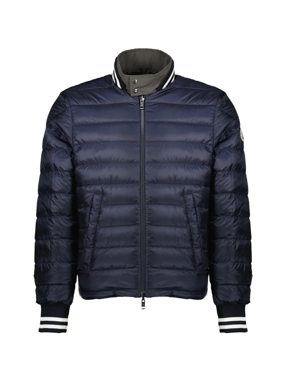 

Двусторонняя бомбер-куртка на молнии Moncler, синий