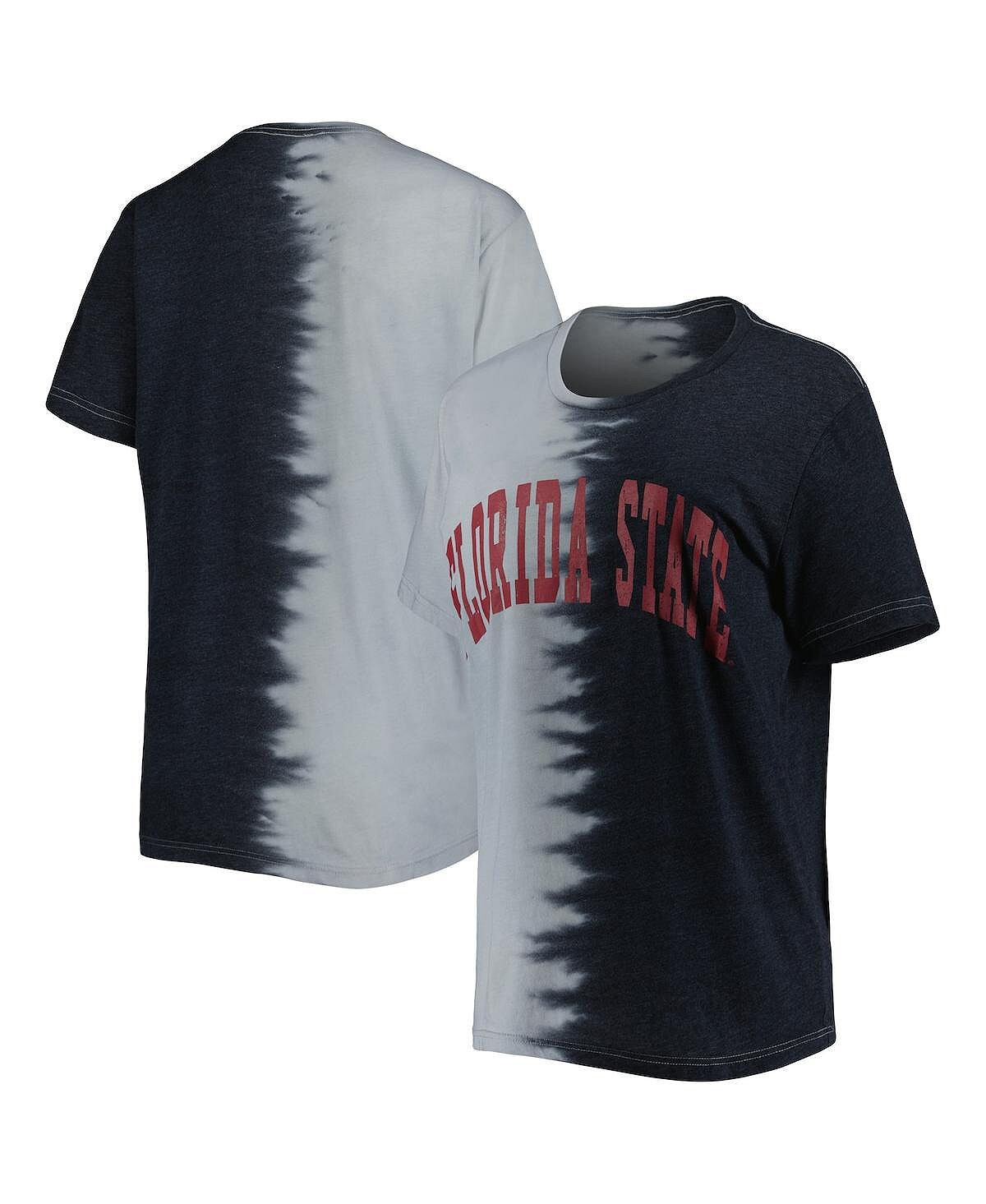 

Черная женская футболка Florida State Seminoles Find Your Groove с разделенным краем Gameday Couture, черный