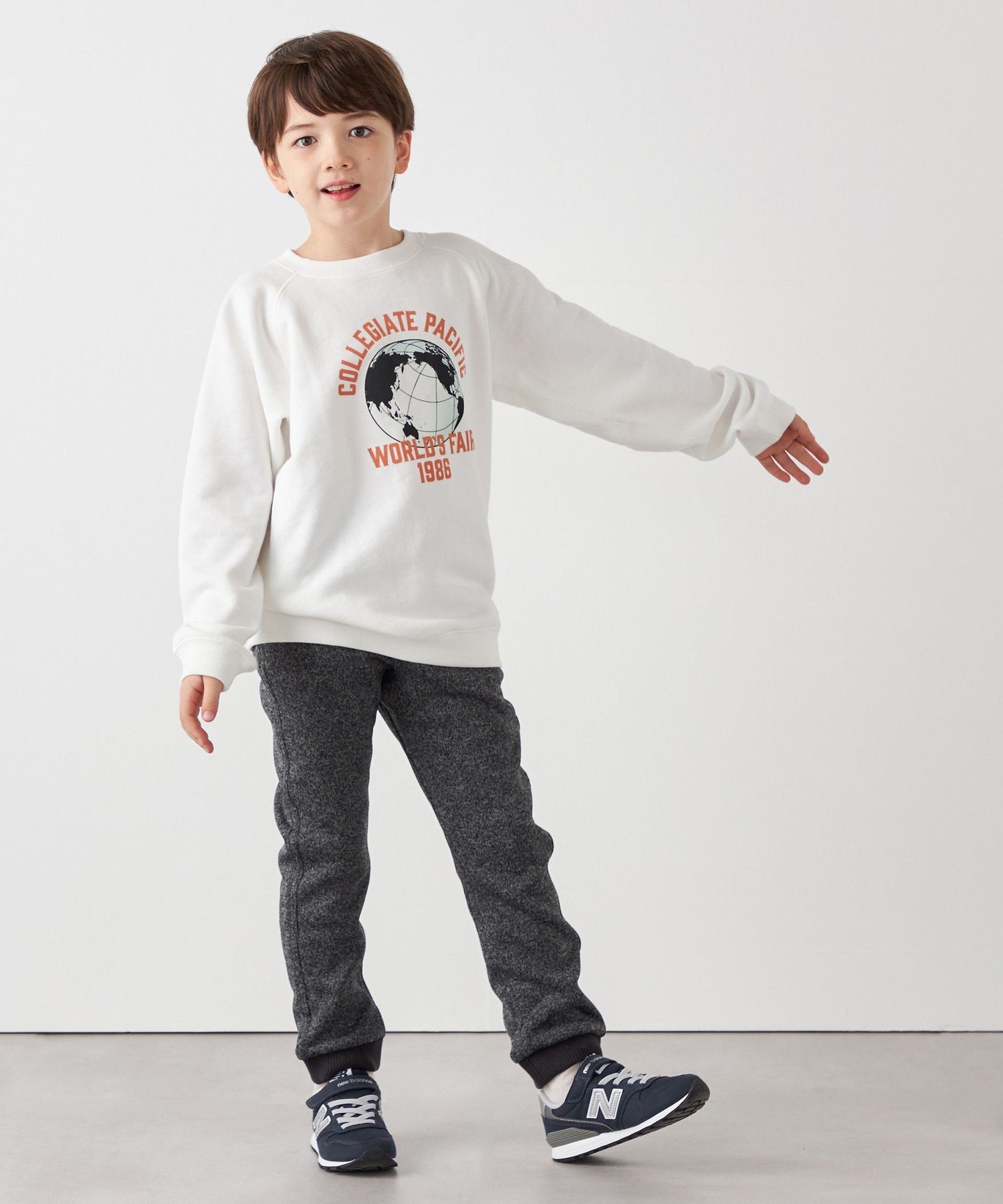 Collegiate Pacific: Толстовка с принтом и вышивкой, пригодная для машинной стирки SHIPS any, White — фото 3