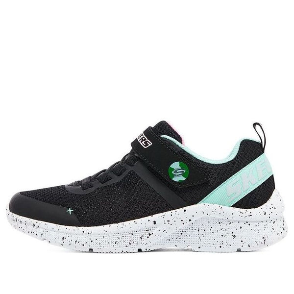 

Кроссовки microspec lifestyle shoes 'black turquoise white' Skechers, черный