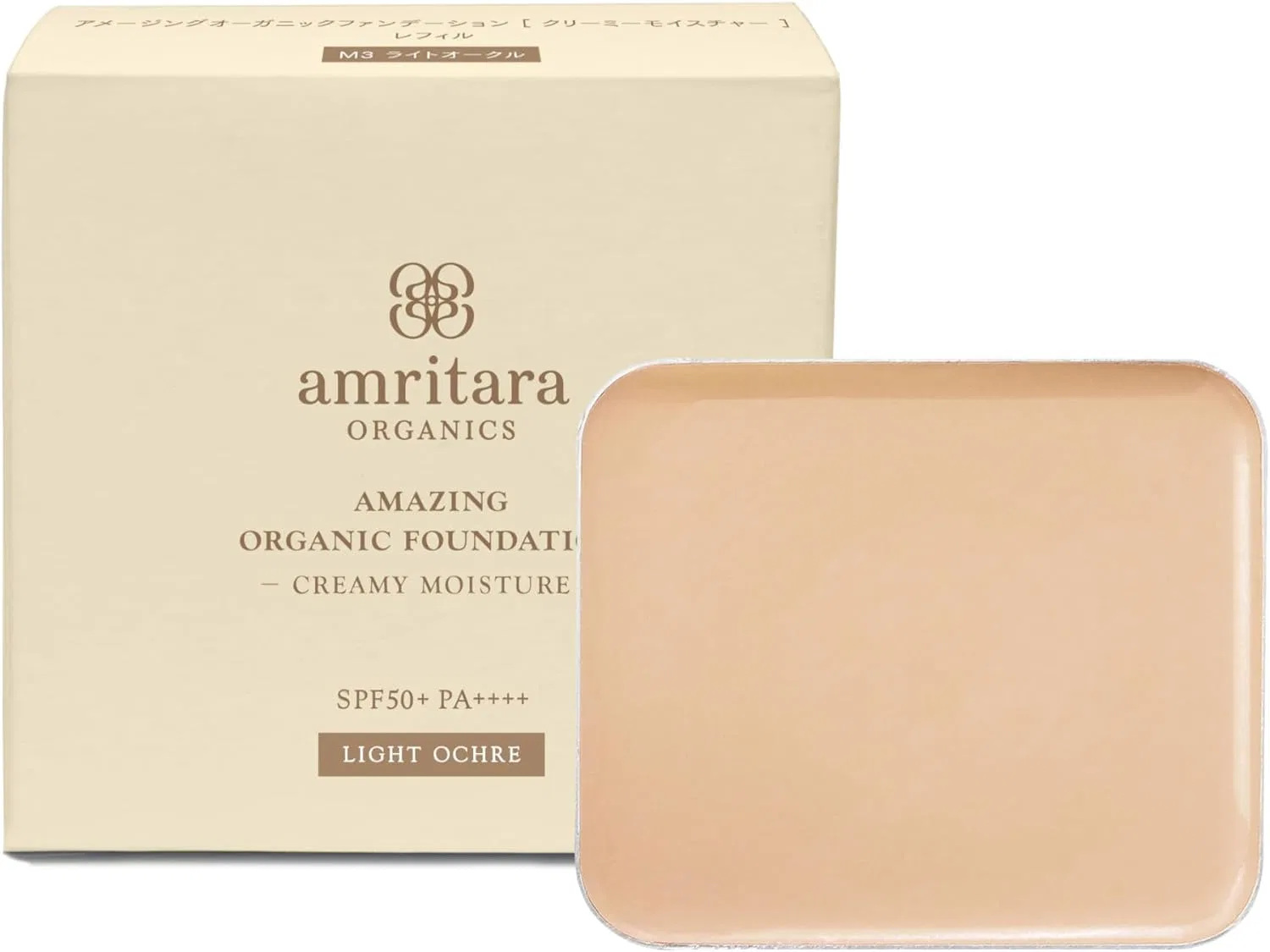 Тональный крем кремовый увлажняющий Amritara M3 Light Ochre SPF50+ PA++++