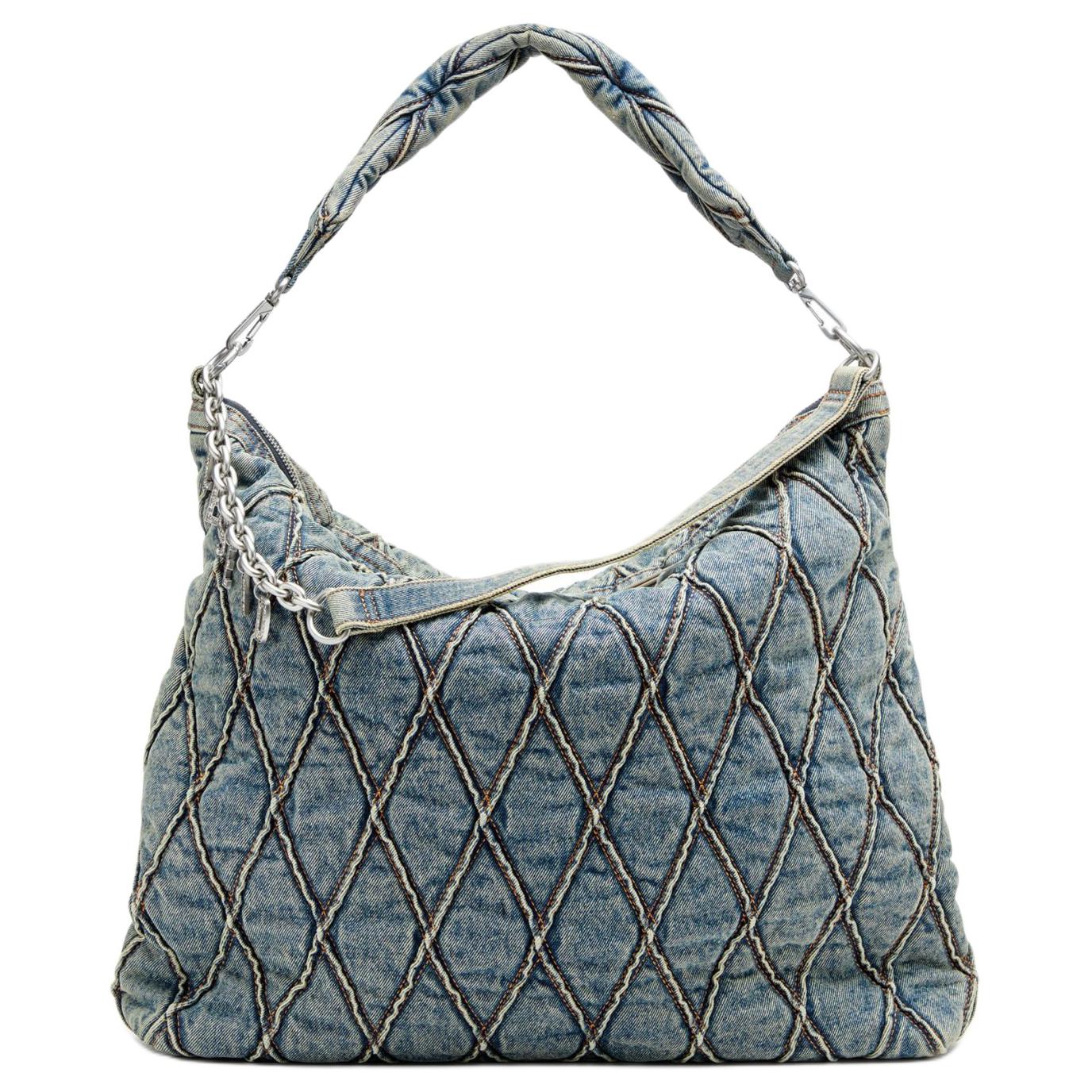 

Сумка через плечо с декоративной стёжкой и цепочкой DIESEL, basic set (bag+dust bag)