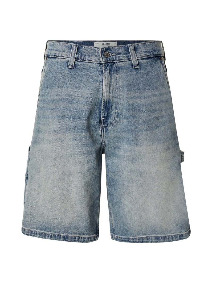 

Мешковатые джинсы HOLLISTER, синий деним