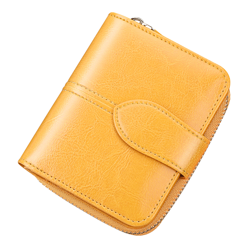 

Banyanu Кошелёк, Antique Yellow (Coin Compartment Version)-Anti-Skimming