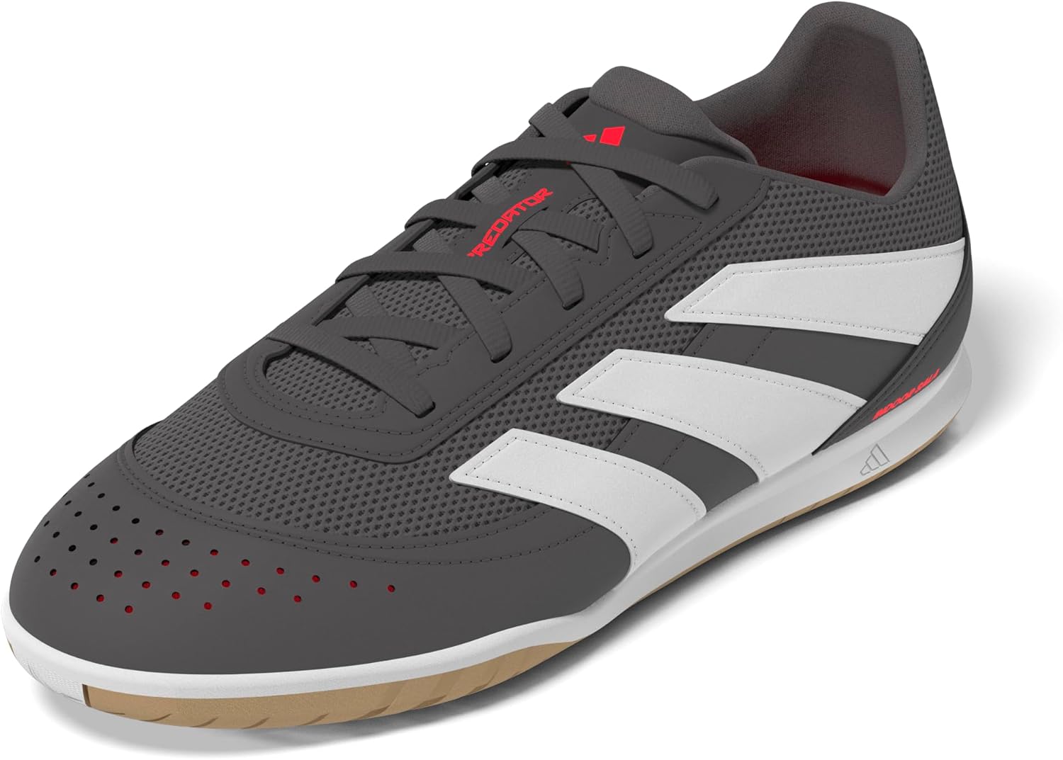 

Детские кроссовки Adidas Club Predator Indoor (унисекс), белый/красный/серый