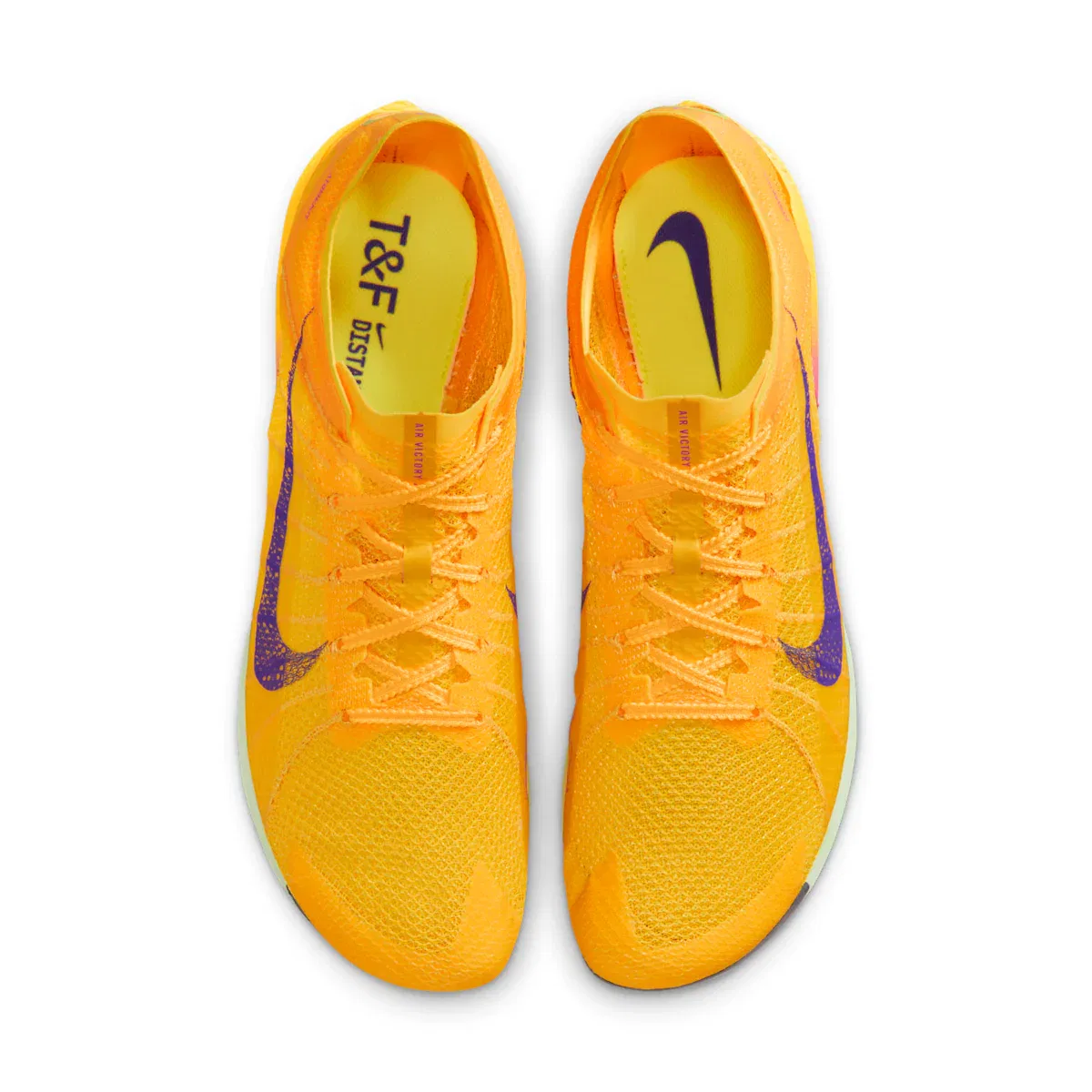 Мужские шиповки для легкой атлетики Victory 2 на длинные дистанции Nike, белый — фото 4