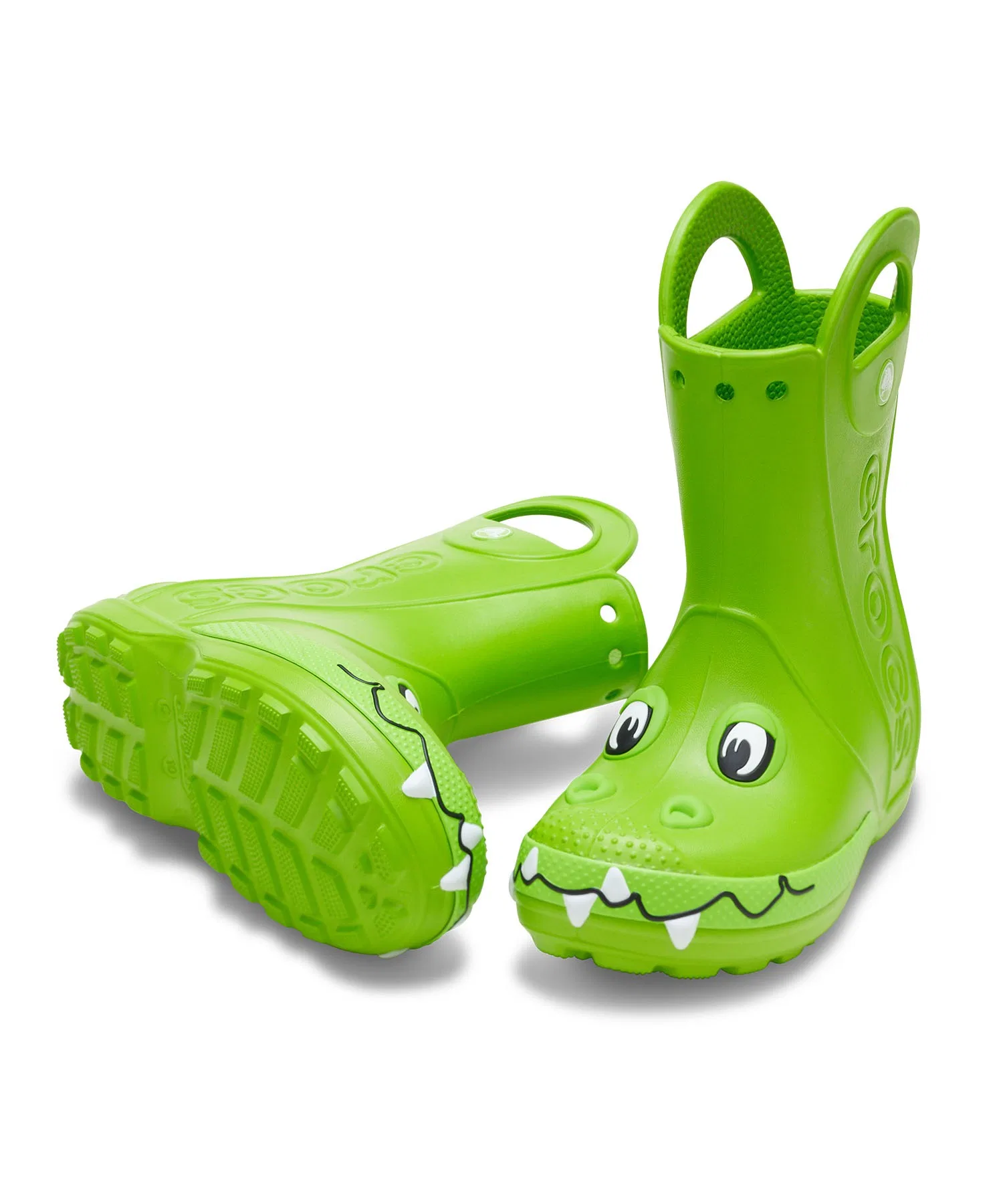 Детские резиновые сапоги Crocs HANDLEITDUKERAINBOOTT