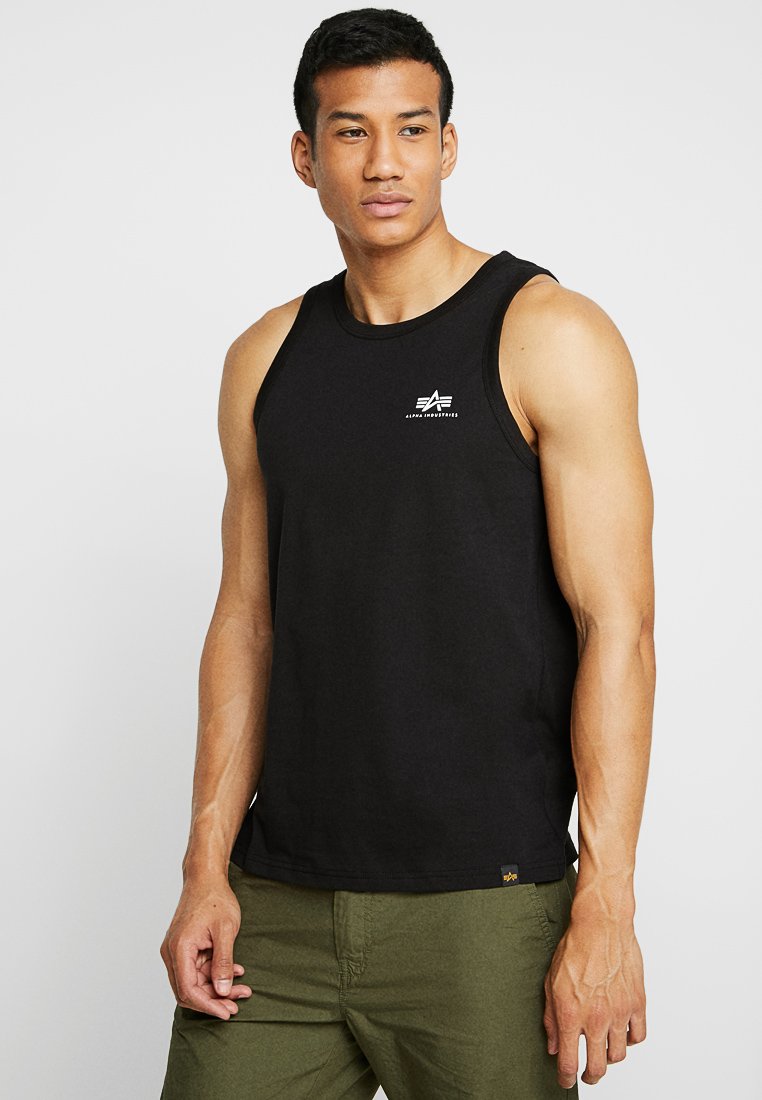 

Майка SMALL LOGO TANK Alpha Industries, черный
