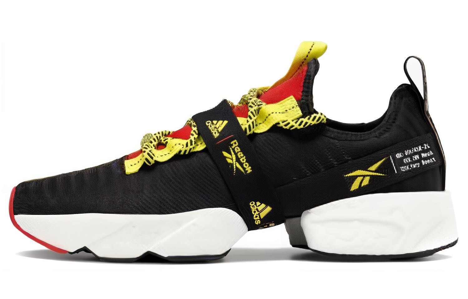 Reebok Sole Fury Boost Черный Hyper Green Красный