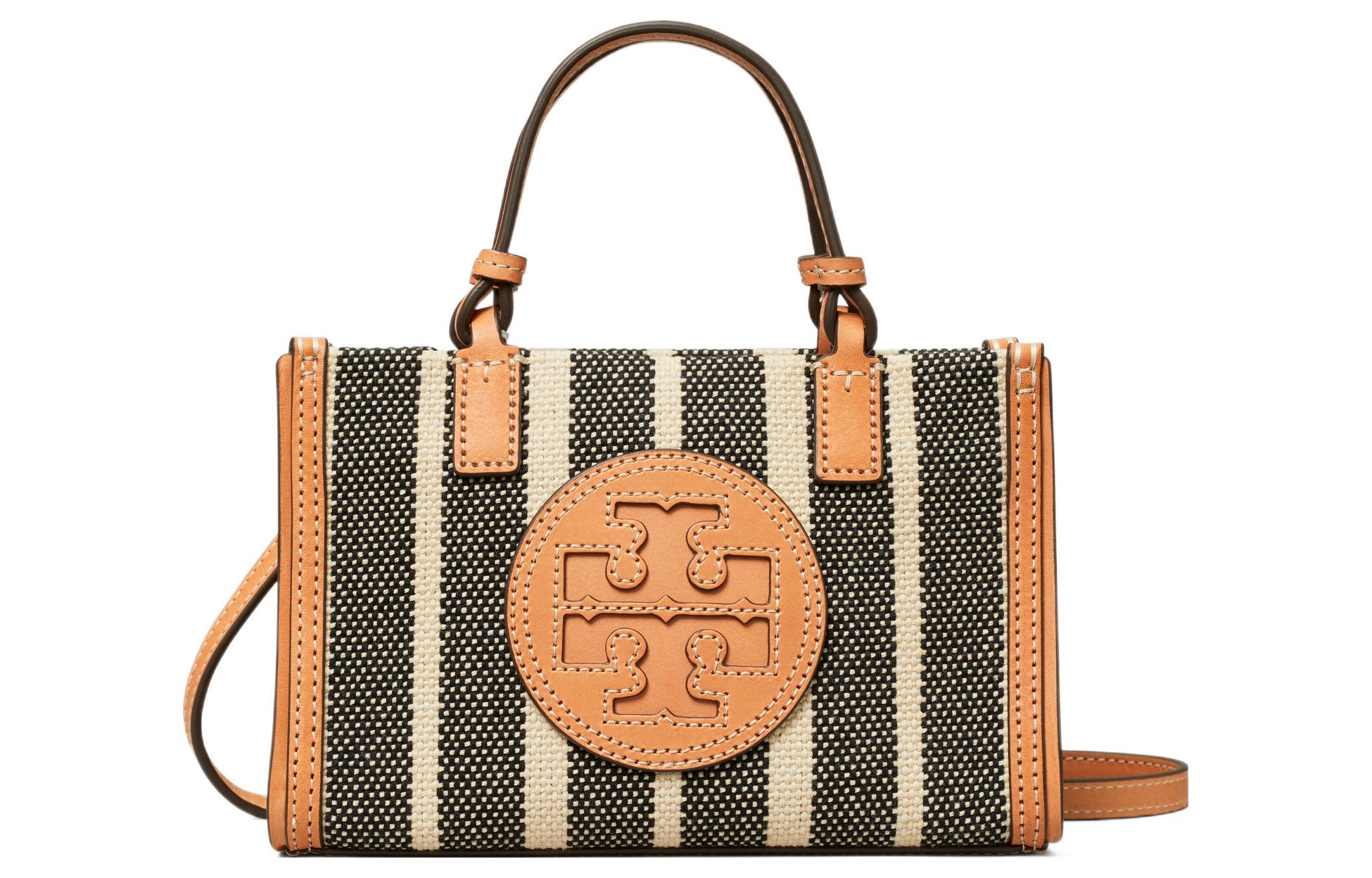 

Сумка-мессенджер Ella Canvas, женская, многоцветная, через плечо, мини TORY BURCH
