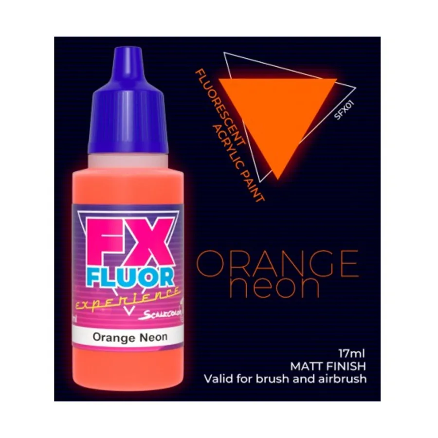 

Оранжевый Неон, Scalecolor - FX