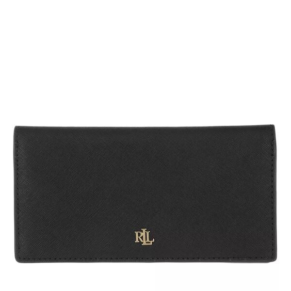 

Кошелек slim wallet wallet medium Lauren Ralph Lauren, черный