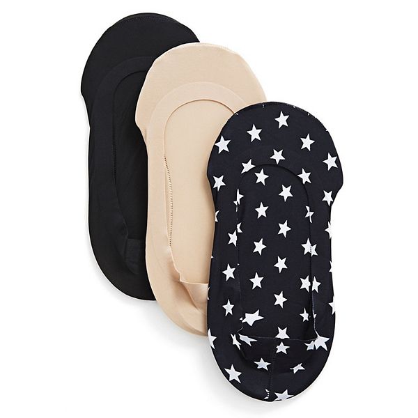 

Американские носки-невидимки с тонким краем, 3 шт Memoi