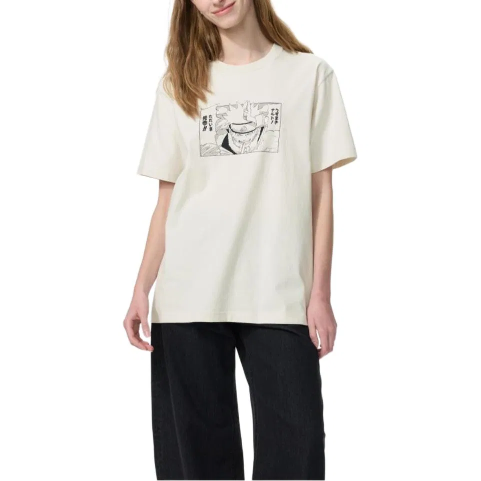 Футболка Unisex Uniqlo x Huoyingrenzhe Natural — фото 4