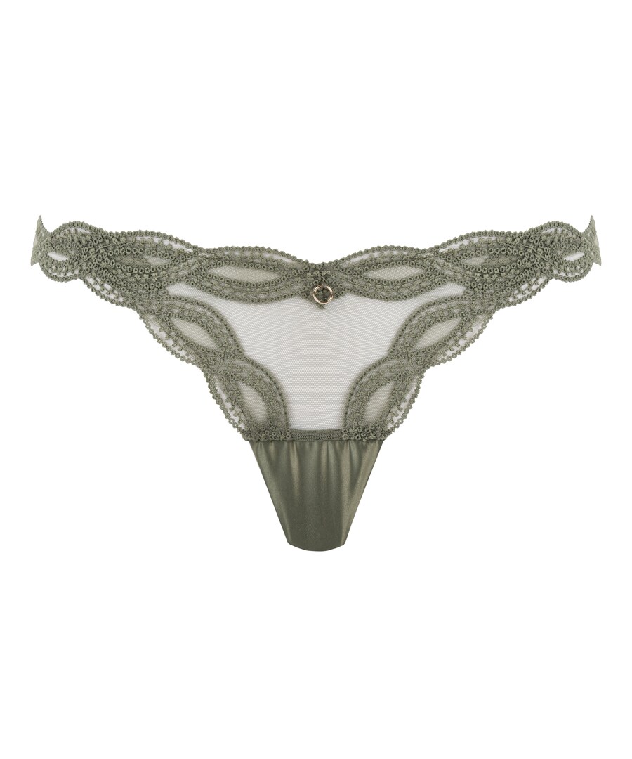 

Стринги Hunkemöller Shae, оливковый