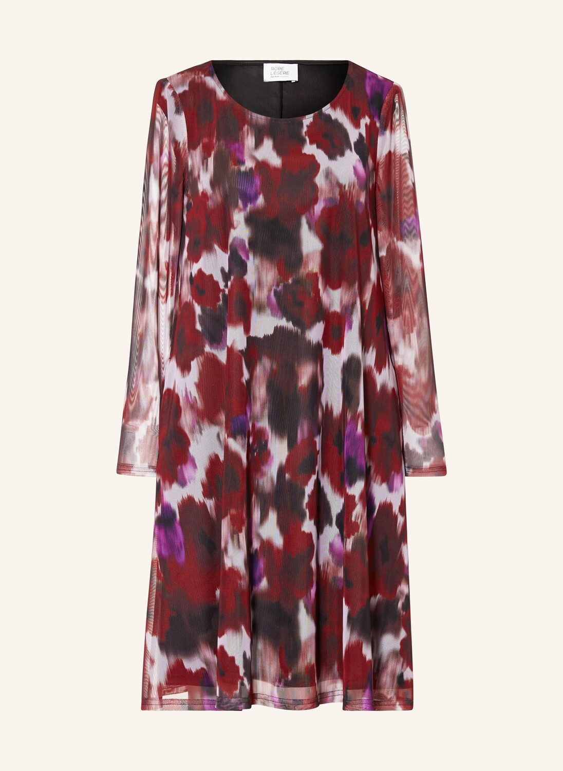 

Сетчатое платье Robe Légère, красный