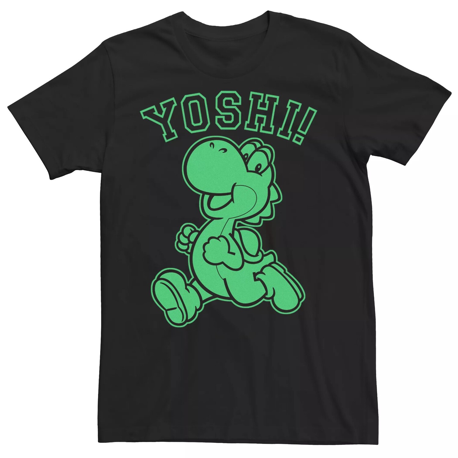 

Мужская футболка Super Mario Bros Yoshi Licensed Character